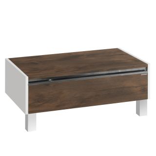 Комод с ящиком Акватон Капри 80см таксония тёмная 1A231103KPDB0